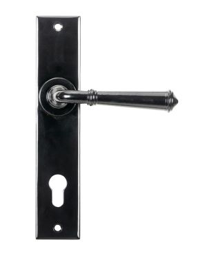 Black Regency Lever Espag. Lock Set