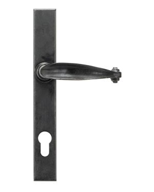 External Beeswax Cottage Slimline Lever Espag. Lock Set