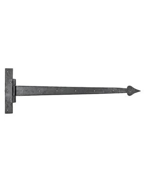 External Beeswax 36" Barn Door T Hinge (pair)