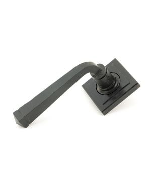 External Beeswax Avon Round Lever on Rose Set (Square)