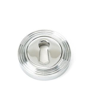 Polished Chrome Round Escutcheon (Beehive)