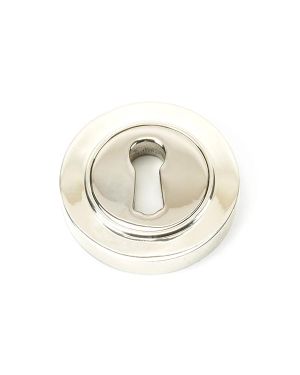Polished Nickel Round Escutcheon (Plain)