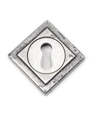 Pewter Round Escutcheon (Square)