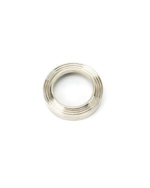 Polished Nickel Round Euro Escutcheon (Beehive)