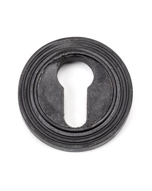 External Beeswax Round Euro Escutcheon (Beehive)
