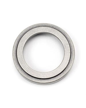 Pewter Round Euro Escutcheon (Art Deco)