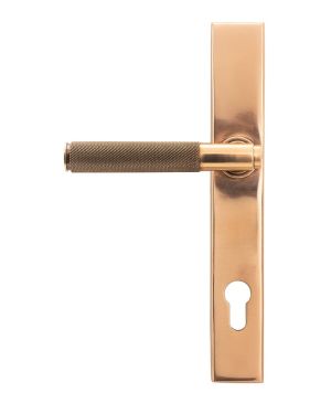 Polished Bronze Brompton Slimline Lever Espag. Lock Set