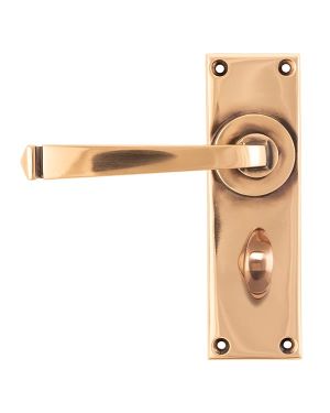 Polished Bronze Avon Lever Bathroom Set