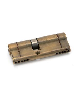 Aged Brass 35/45 5pin Euro Cylinder