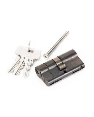 Aged Bronze 30/30 5pin Euro Cylinder KA