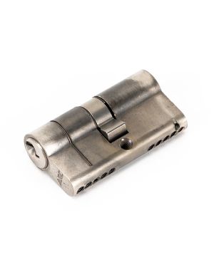 Pewter 30/30 5pin Euro Cylinder KA