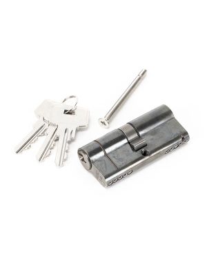 Pewter 35/35 5pin Euro Cylinder KA