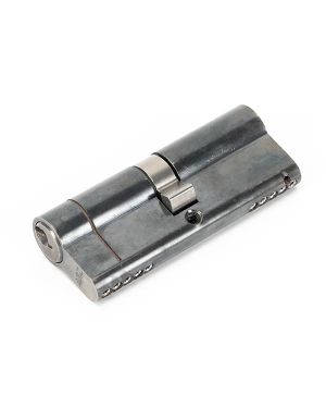 Pewter 40/40 5pin Euro Cylinder KA