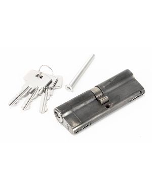 Pewter 45/45 5pin Euro Cylinder KA