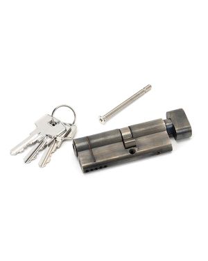 Pewter 35T/45 5pin Euro Cylinder/Thumbturn