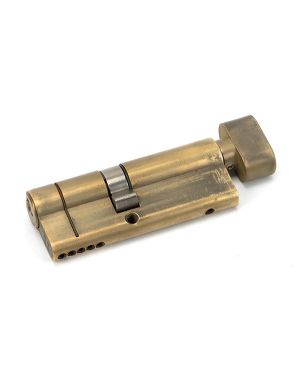 Aged Brass 35/45T 5pin Euro Cylinder/Thumbturn
