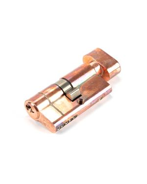 Polished Bronze 30/30 5pin Euro Cylinder/Thumbturn KA