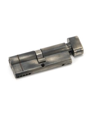 Pewter 40/40 5pin Euro Cylinder/Thumbturn KA