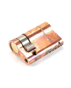 Polished Bronze 35/10 5pin Single Cylinder