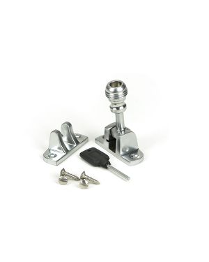 Satin Chrome Prestbury Brighton Fastener (Radiused)