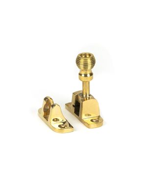 Polished Brass Beehive Brighton Fastener (Radiused)