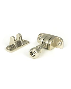 Polished Nickel Mushroom Brighton Fastener (Radiused)