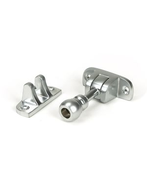 Satin Chrome Mushroom Brighton Fastener (Radiused)