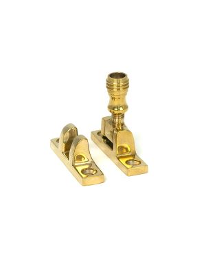 Polished Brass Prestbury Brighton Fastener - Narrow (Square)