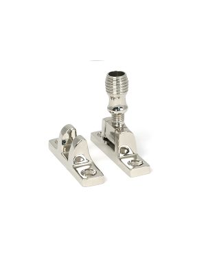 Polished Nickel Beehive Brighton Fastener - Narrow (Square)