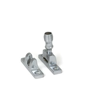 Satin Chrome Beehive Brighton Fastener - Narrow (Square)