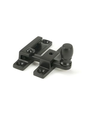 Aged Bronze Mushroom Quadrant Fastener - Narrow