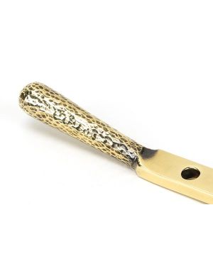 Aged Brass 10" Hammered Newbury Stay