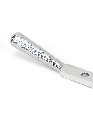 Polished Chrome 10" Hammered Newbury Stay