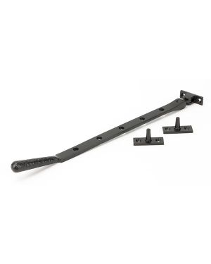 Aged Bronze 12" Hammered Newbury Stay