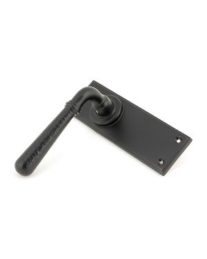 Aged Bronze Hammered Newbury Lever Latch Set