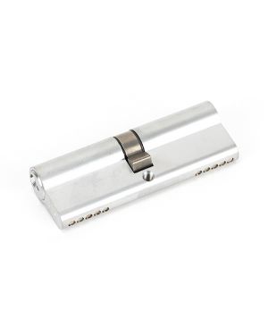 Satin Chrome 45/45 5pin Euro Cylinder