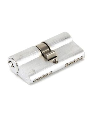 Satin Chrome 30/30 5pin Euro Cylinder KA