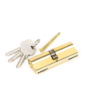 Lacquered Brass 45/45 5pin Euro Cylinder KA