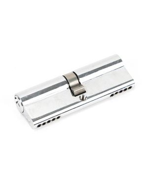 Polished Chrome 45/45 5pin Euro Cylinder KA