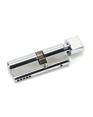 Polished Chrome 35T/45 5pin Euro Cylinder/Thumbturn