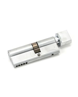 Satin Chrome 35T/45 5pin Euro Cylinder/Thumbturn