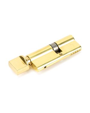 Lacquered Brass 35/45T 5pin Euro Cylinder/Thumbturn