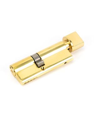 Lacquered Brass 35/45T 5pin Euro Cylinder/Thumbturn