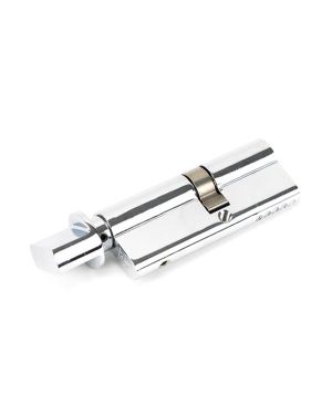 Polished Chrome 35/45T 5pin Euro Cylinder/Thumbturn