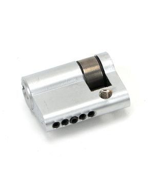 Satin Chrome 30/10 5pin Single Cylinder