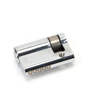 Polished Chrome 35/10 5pin Single Cylinder