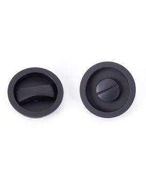 Black Sliding/Pocket Door Locking Kit