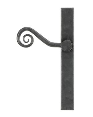 External Beeswax Monkeytail Slimline Lever Espag. Latch Set -LH
