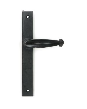 External Beeswax Cottage Slimline Lever Espag. Latch Set