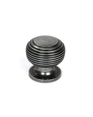 Pewter Beehive Cabinet Knob 30mm
